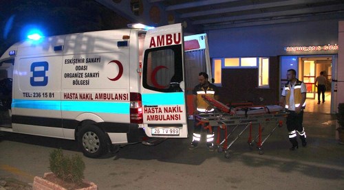 Eskişehir'de işçiler yemekten zehirlendi
