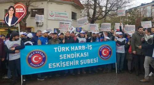 Eskişehir'de işçilerden hükümete: Cüzdan boş oy yok!