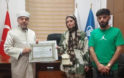 Eskişehir'de İslam'ı seçti, Müslüman oldu