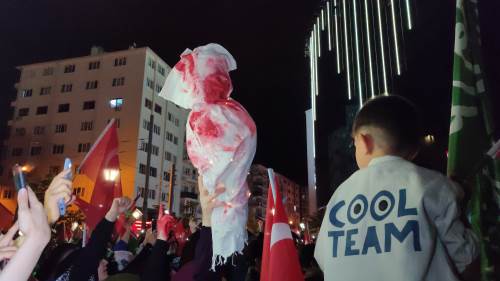 Eskişehir'de İsrail'e dev protesto!