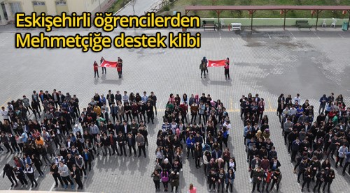 Eskişehir'de işraret diliyle Mehmetçik klibi