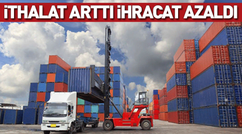 Eskişehir'de ithalat arttı ihracat azaldı