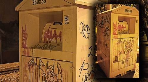 Eskişehir'de iyi niyet vandallık kurbanı!