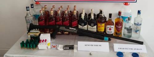 Eskişehir'de kaçak alkole jandarma baskını!