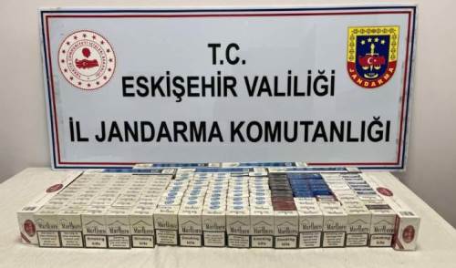 Eskişehir'de kaçak sigara operasyonu: Tam 236 paket...