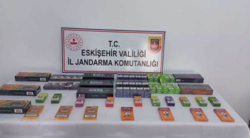 Eskişehir'de kaçak sigara satıcısı yakalandı!