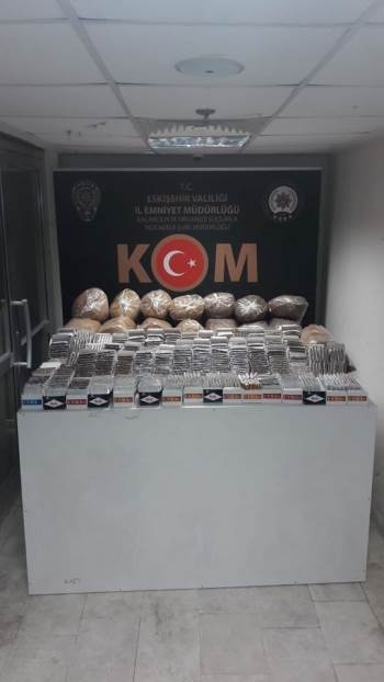 Eskişehir’de kaçak tütün operasyonu