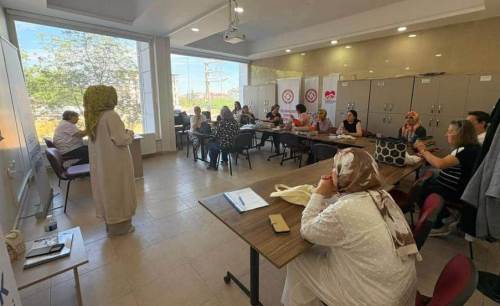 Eskişehir’de kadın kursiyerlere yönelik “değerler eğitimi” düzenlendi
