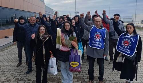 Eskişehir’de kadın metal işçileri eylemde