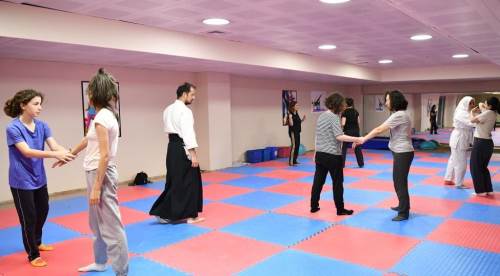 Eskişehir'de kadınlar aikido ile özgüven kazanıyor