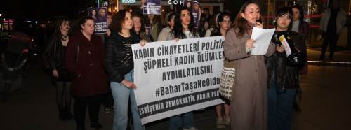 Eskişehir’de kadınlardan Bahar Taş için adalet çağrısı