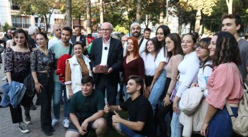 Eskişehir'de kahveler Başkan'dan!