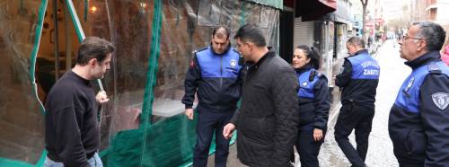 Eskişehir'de kaldırım işgalleri tarihe karışıyor: Zabıtadan sıkı denetim!