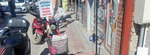 Eskişehir’de kaldırımlar amacına uygun kullanılmıyor