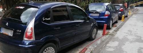 Eskişehir'de kaldırımlar otoparka döndü!