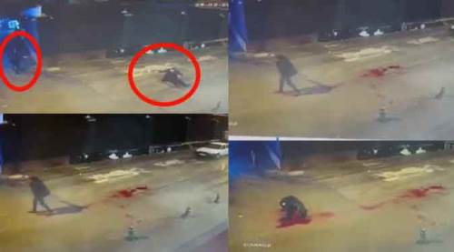 Eskişehir'de kan donduran çatışma kamerada