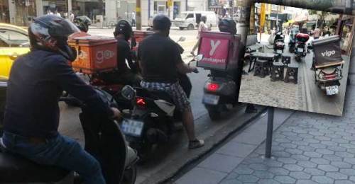 Eskişehir'de kaos yaratan görüntü: Vatandaşa yer kalmadı!