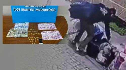 Eskişehir'de kapı önünden valizi çaldı: İçinden çıkanlar...