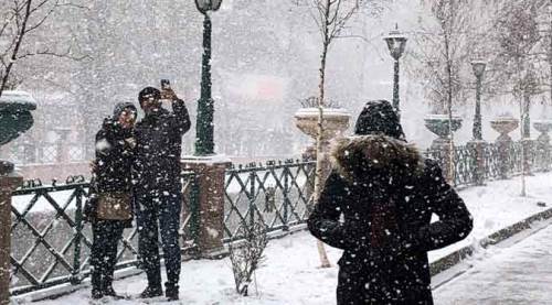 Eskişehir'de kar bir başka güzel!