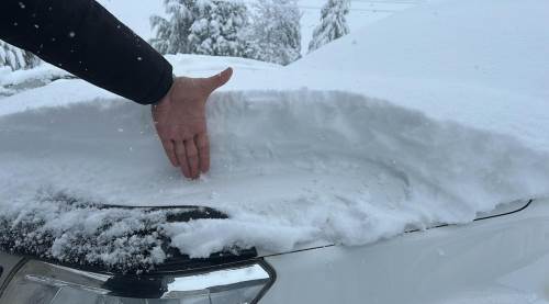 Eskişehir'de kar kalınlığı 25 santimetreyi geçti!