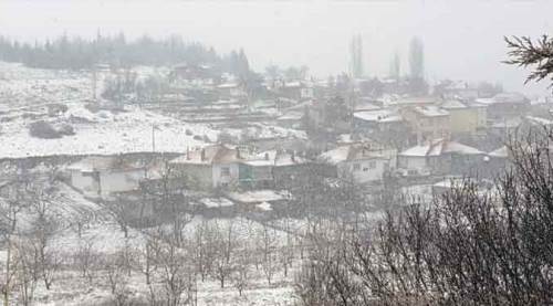 Eskişehir'de kar ve -6 derece sürprizi