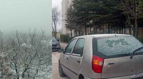 Eskişehir'de kar yağışı başladı