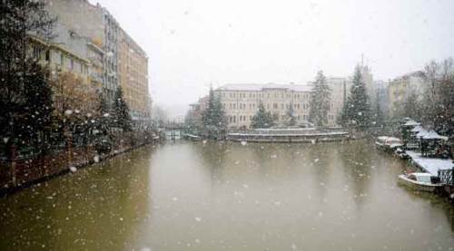 Eskişehir'de kar yağışı sürprizi! Bugün öğleden sonra...