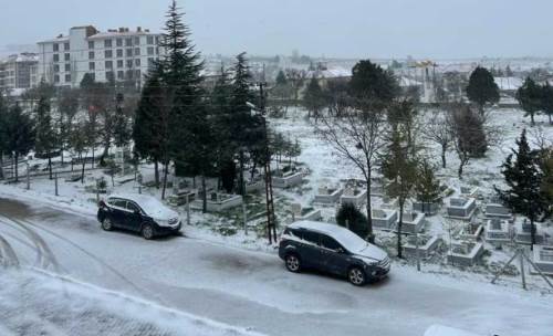 Eskişehir’de kar yağışı ve don riski vatandaşa dert oldu!