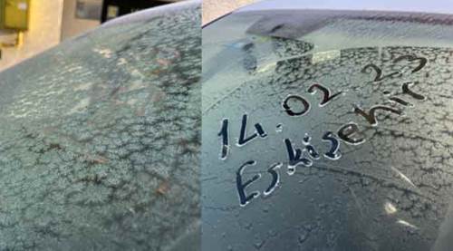 Eskişehir’de kar yok buz var