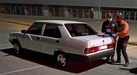 Eskişehir'de karantinadan kaçıp, "drift" yaptı!