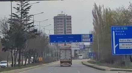 Eskişehir'de karayolu tabelasından bu uyarı yapılıyor!