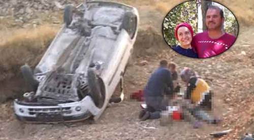Eskişehir’de karı koca aynı kazada öldü