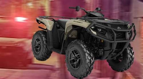 Eskişehir'de karı-kocanın arasına ATV girdi!