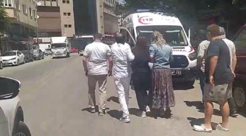 Eskişehir'de karşıdan karşıya geçmek isterken...