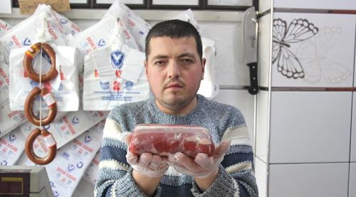 Eskişehir'de kasaplar indirime gitti