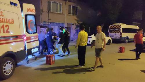 Eskişehir'de kaza: Bisikletli, moto kuryeyle çarpıştı!