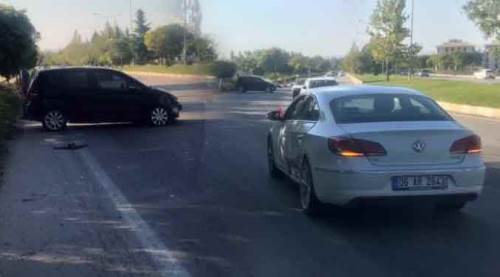 Eskişehir'de kaza ucuz atlatıldı