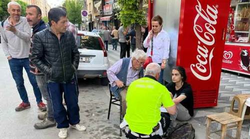 Eskişehir'de kaza yapan aracın sürücüsünü gören şok geçirdi