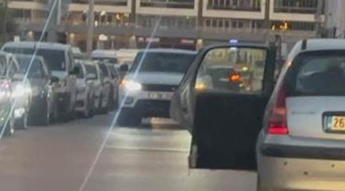 Eskişehir'de kazaya davetiye çıkaran görüntü! 