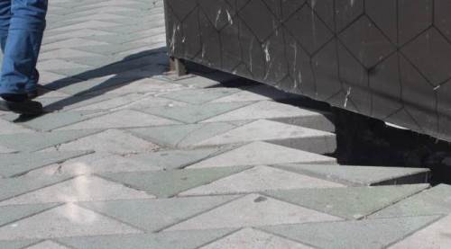 Eskişehir'de kazaya davetiye çıkaran görüntü