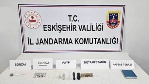 Eskişehir’de Kent Ormanı’nda uyuşturucu operasyonu