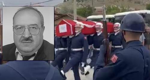 Eskişehir'de Kıbrıs gazisi askeri törenle uğurlandı