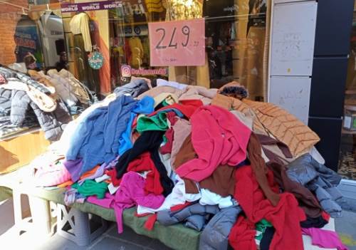 Eskişehir'de kışlık kıyafetler büyük indirimde!