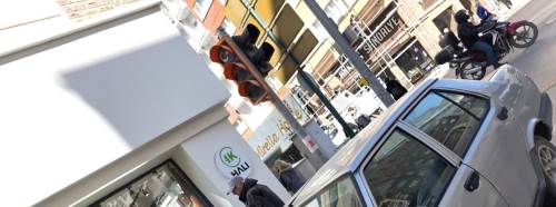 Eskişehir’de kontrolsüz trafik sürücülere zor anlar yaşattı