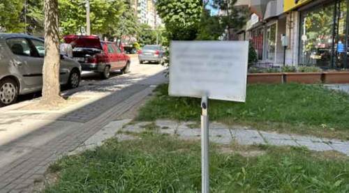 Eskişehir'de köpek sahipleri için uyarı yazısı