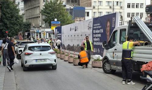 Eskişehir'de Köprübaşı'nda peyzaj düzenlemesi