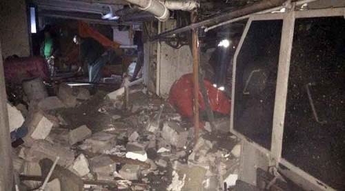 Eskişehir'de korku dolu anlar... Bomba gibi patladı