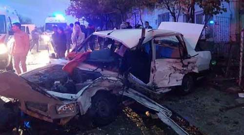 Eskişehir'de korkunç kaza 2 ölü, 5 yaralı