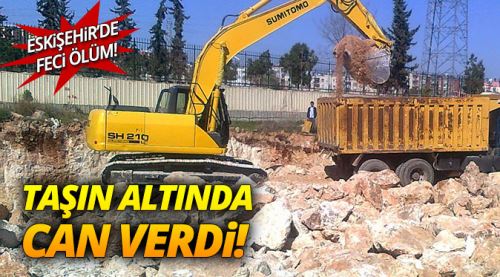 Eskişehir'de korkunç ölüm!