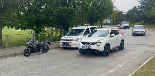 Eskişehir'de korkutan kaza: 100 metre sonra yola düştü!